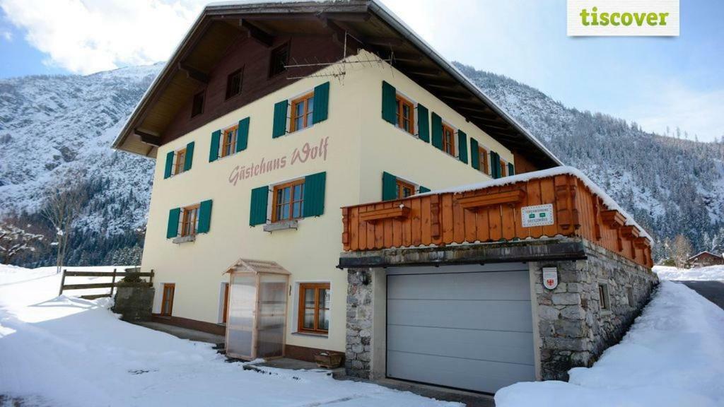 Отель Gastehaus Wolf Бах Экстерьер фото